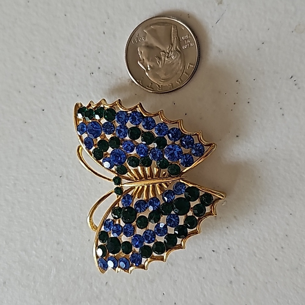 Usner Vintage Butterfly pin